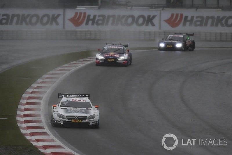 DTM Nürburgring: Di Resta snelste in natte omstandigheden