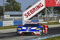 Trois Ford GT au départ des 12 Heures de Sebring