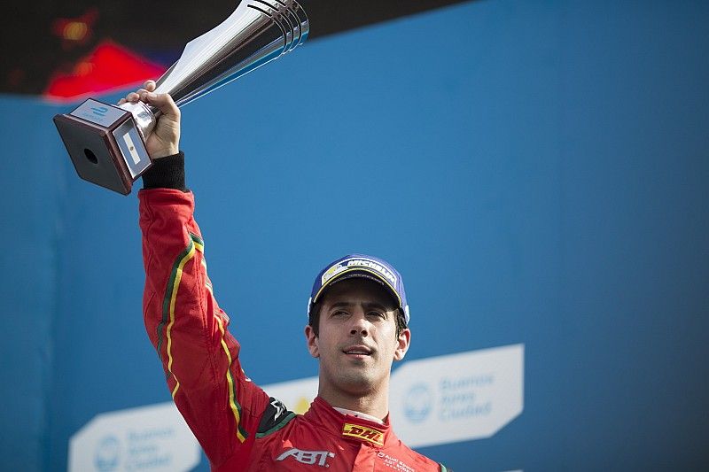 Podium: second place Lucas di Grassi, ABT Schaeffler Audi Sport