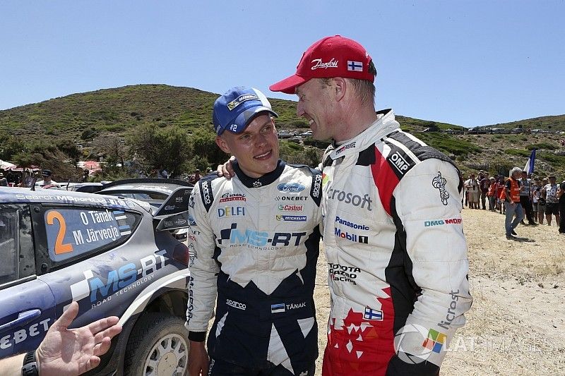 1. Ott Tänak, M-Sport, Ford Fiesta WRC; 2. Jari-Matti Latvala, Toyota Yaris WRC, Toyota Racing