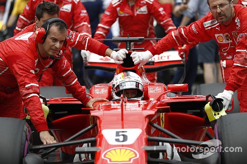 Vettel: "El equipo no merecía esta posición"