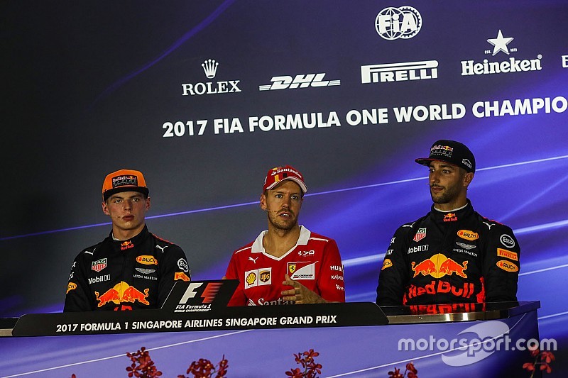 Ricciardo szerint Verstappen gyorsabb Vettelnél