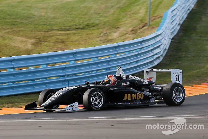 USF2000 Watkins Glen: Van Kalmthout tweede in kwalificatie