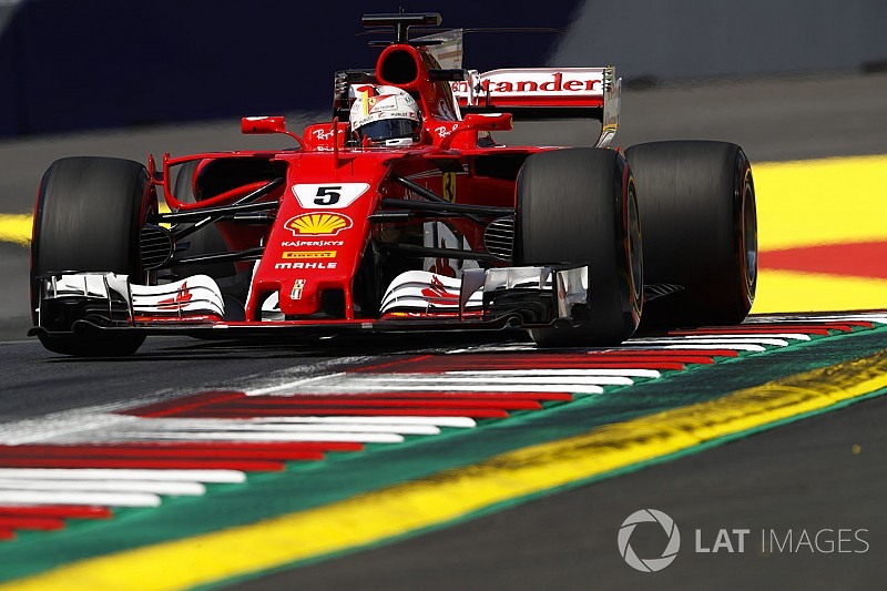 【F1オーストリアGP】FP3速報:ベッテルがトップタイム。ハミルトン2番手