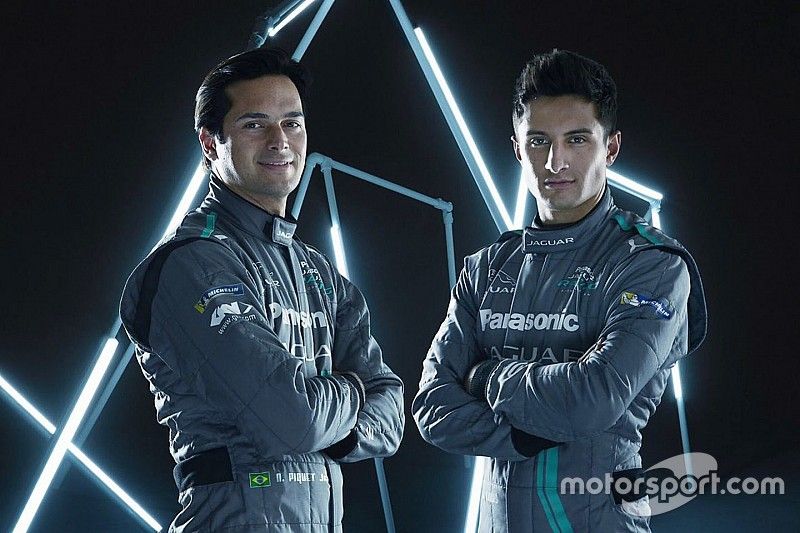 Nelson Piquet Jr., Mitch Evans, Jaguar Racing