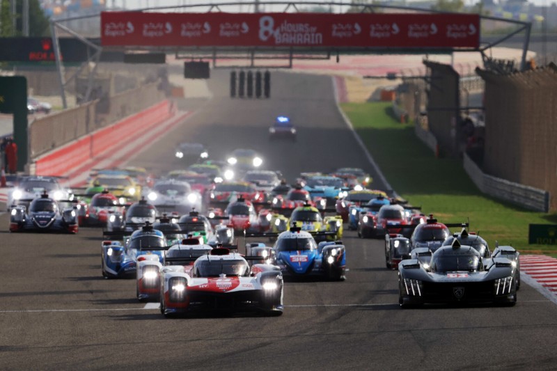 Starterliste WEC 2023 HypercarKlasse mit 13 Autos von Porsche