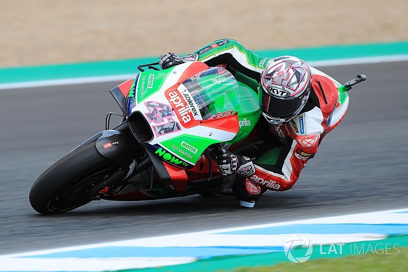 Fortunes très diverses pour les Aprilia à Jerez