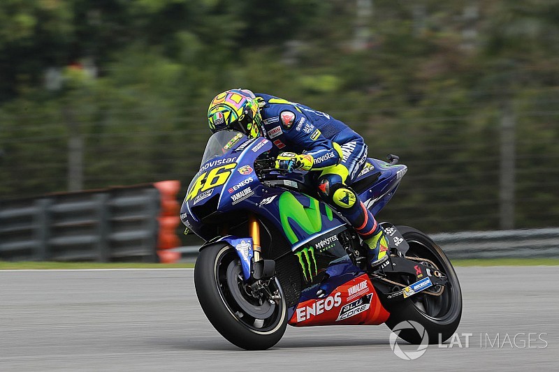 Rossi kopman in derde vrije training GP Maleisië, P21 Van der Mark