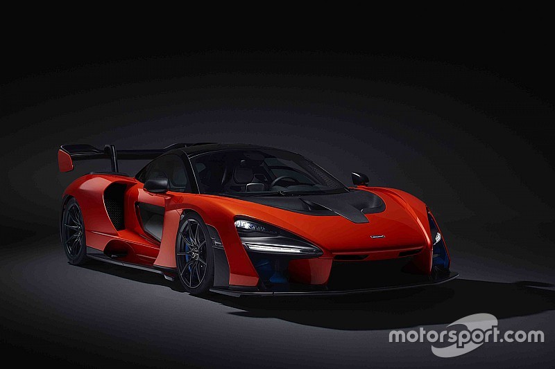 La primera prueba del McLaren llamado 'Senna'