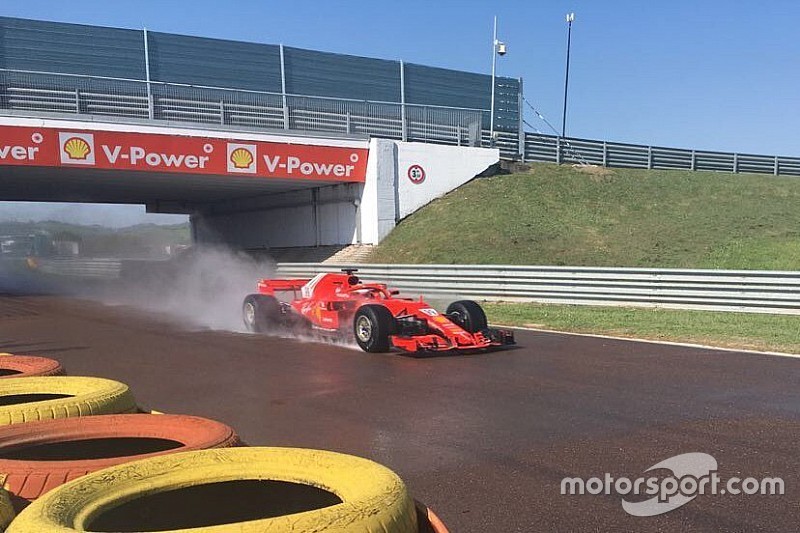 Pirelli prueba con Ferrari en Fiorano