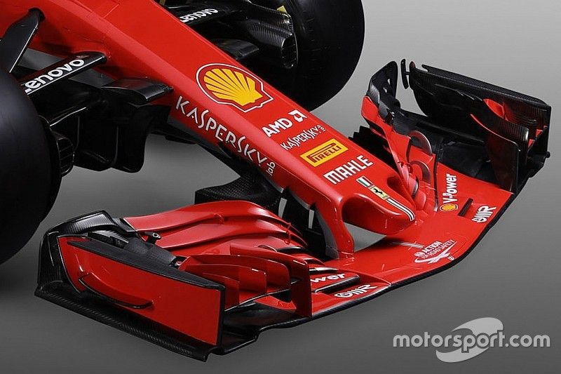 Ferrari SF71H front detail