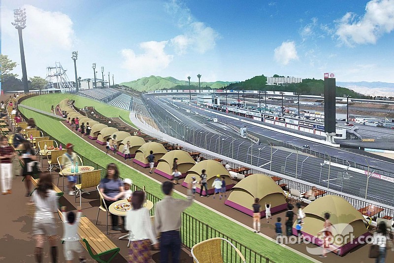 もてぎのレース観戦に新スタイルを提案。ビクトリーコーナーテラス登場