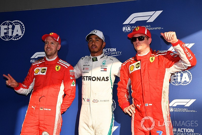La parrilla de salida del GP de Australia