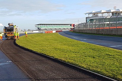 Silverstone pisti yeniden asfaltlanacak
