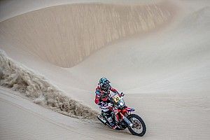 Benavides terminó tranquilo, pese a problema mecánico en la etapa