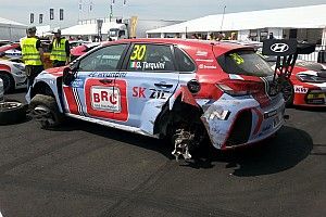 Tarquini bacchetta Shedden: "Ho sbattuto ad oltre 200km/h, poteva andare ben peggio"