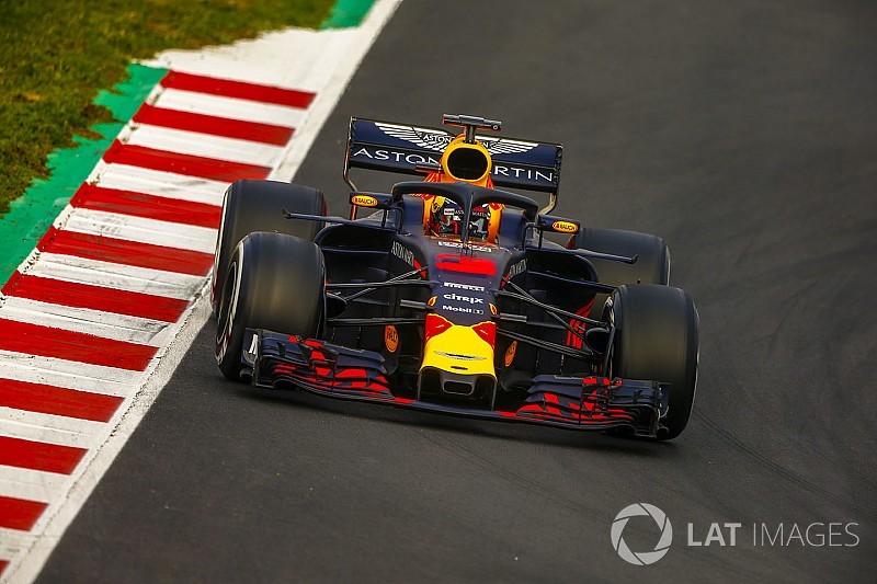 Tes Barcelona: Hujan guyur sesi sore, Ricciardo pimpin hari pertama
