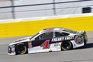 Kevin Harvick's crew chief says brace failure led to bowed rear window