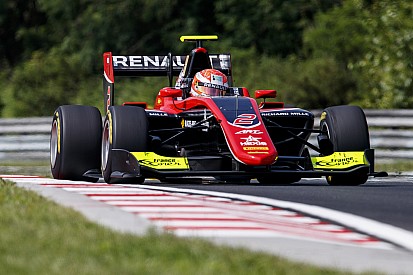 Hungaroring GP3: Hubert fastest in red-flagged qualifying
