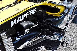 Renault: ci sono nuovi barge board e paratia dell'ala posteriore sulla R.S.18