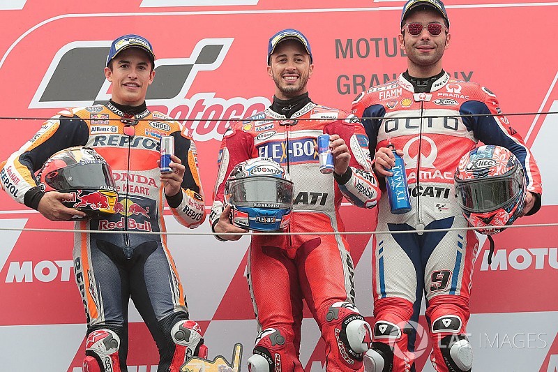 Petrucci: "Gran resultado, estoy muy feliz por Dovizioso y por mí"