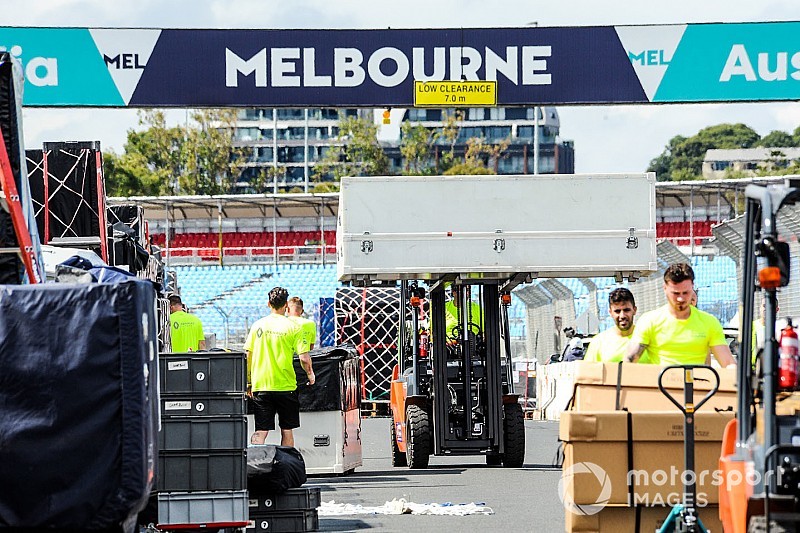 GALERI: Suasana persiapan GP Australia