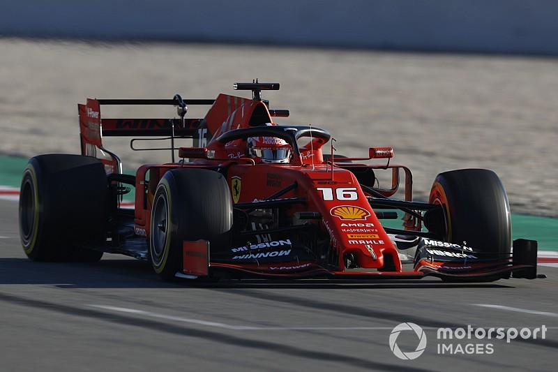 F1合同テスト後半3日目午前:ルクレール1分16秒台! トロロッソ・ホンダ2番手につける