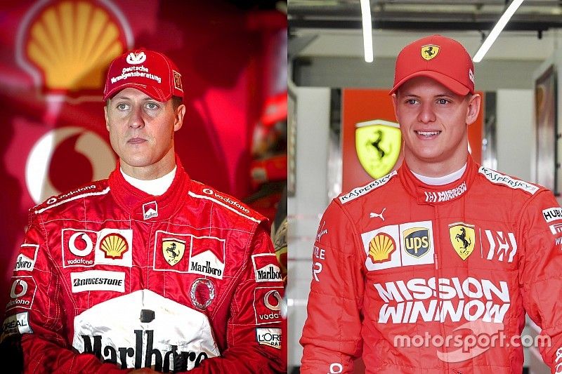 GALERÍA: Comparativa los Schumacher en Bahréin