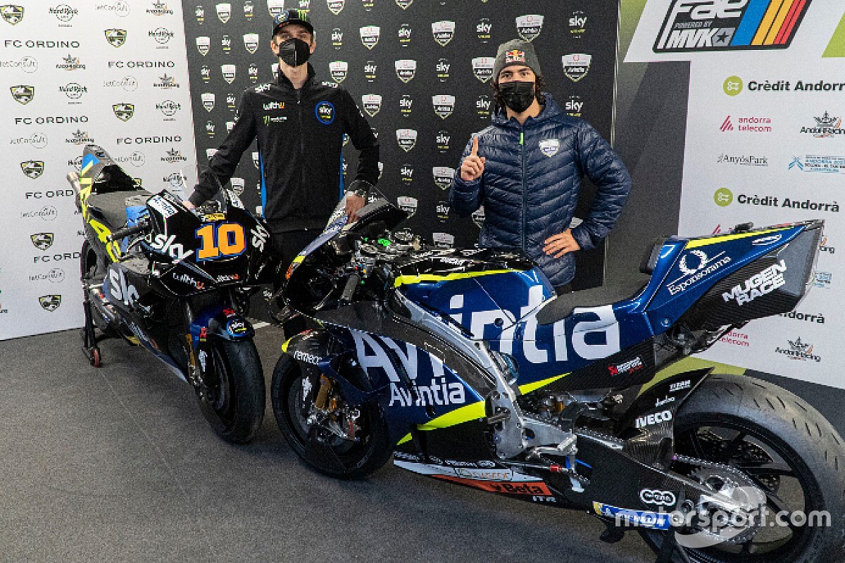 Bastianini en Marini officieel gepresenteerd bij Esponsorama Racing