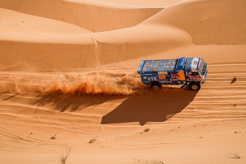 Dakar, Camion, Tappa 7: ancora un tris Kamaz