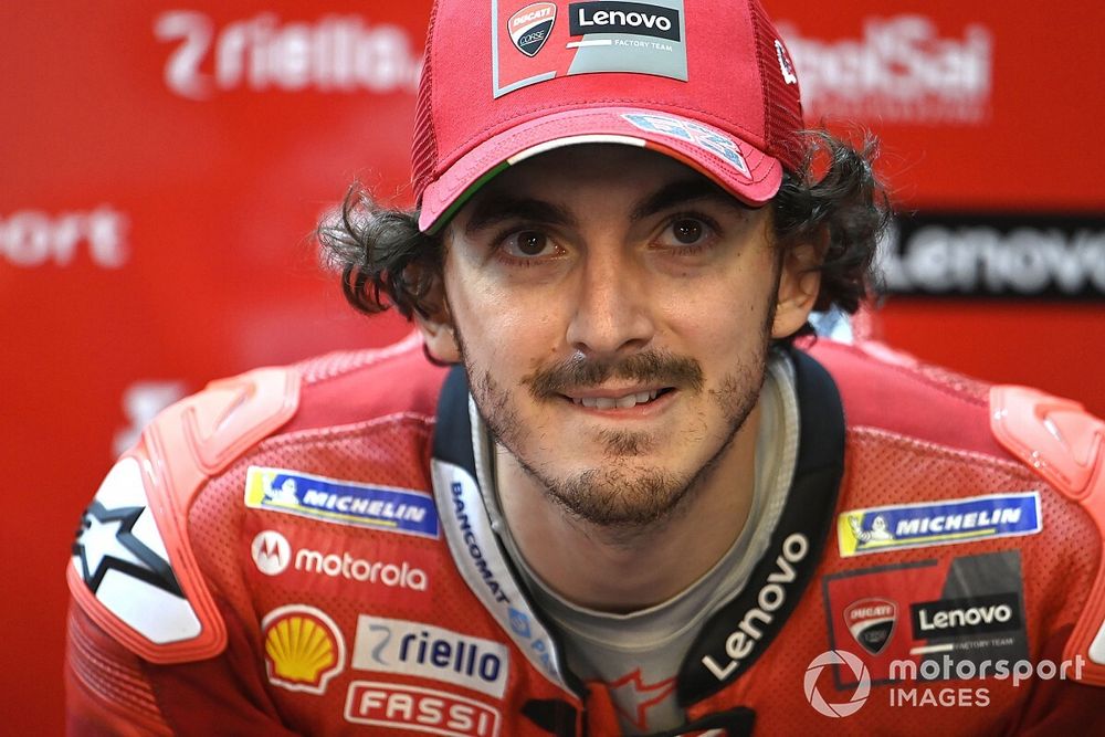 Mieux sentir l'avant, le secret de Bagnaia travaillé à l'Academy