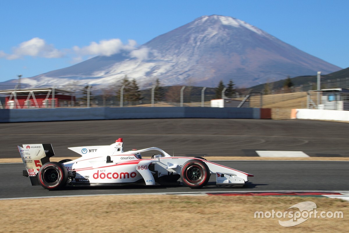 合同・ルーキーテストで5号車をドライブした福住仁嶺「色々なことが試せたテストだった」