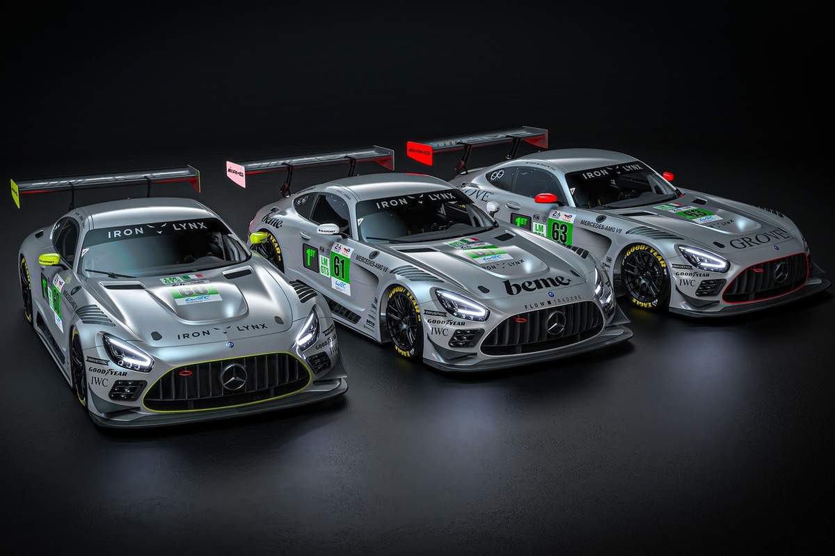 Le Mans | Mercedes torna Freccia d'Argento: ecco le livree Iron Lynx