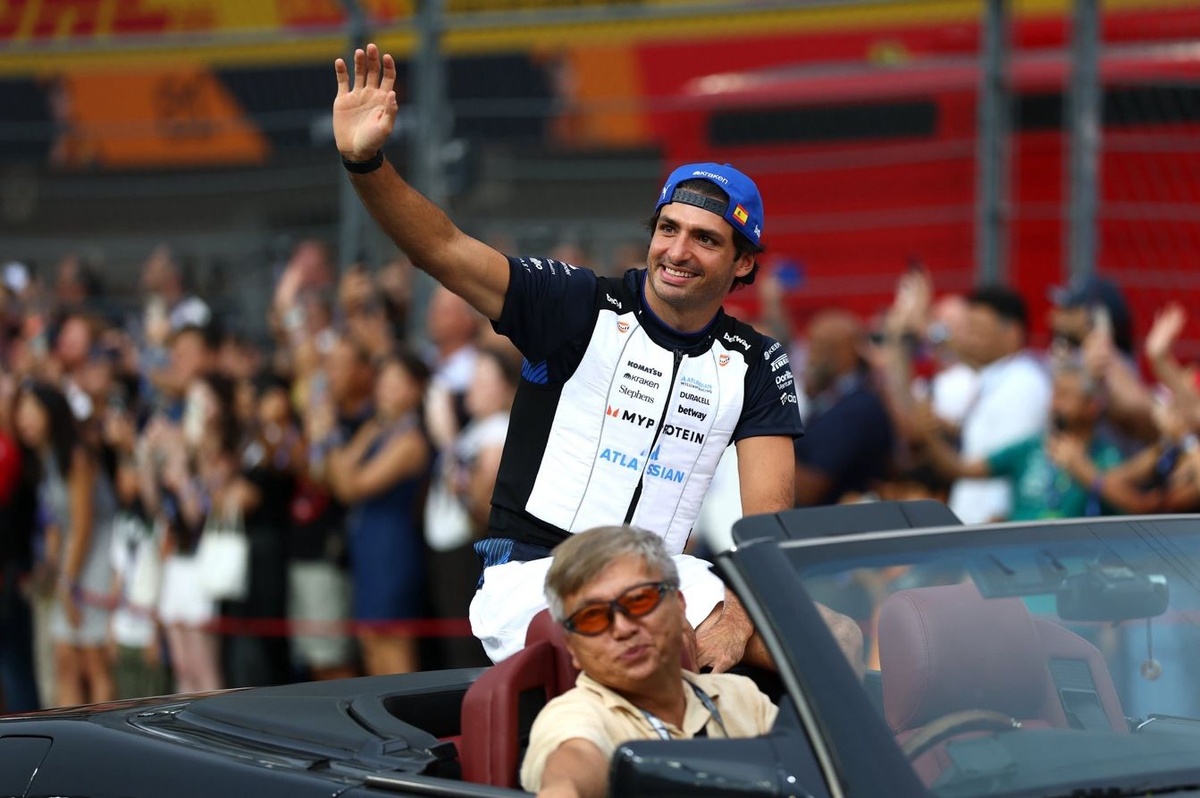 Sainz nie lubi celebrytów?