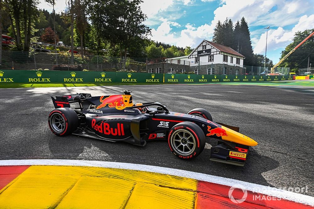スパF2で今季2度目PP獲得の角田裕毅、アブダビテストでF1ドライブへ?