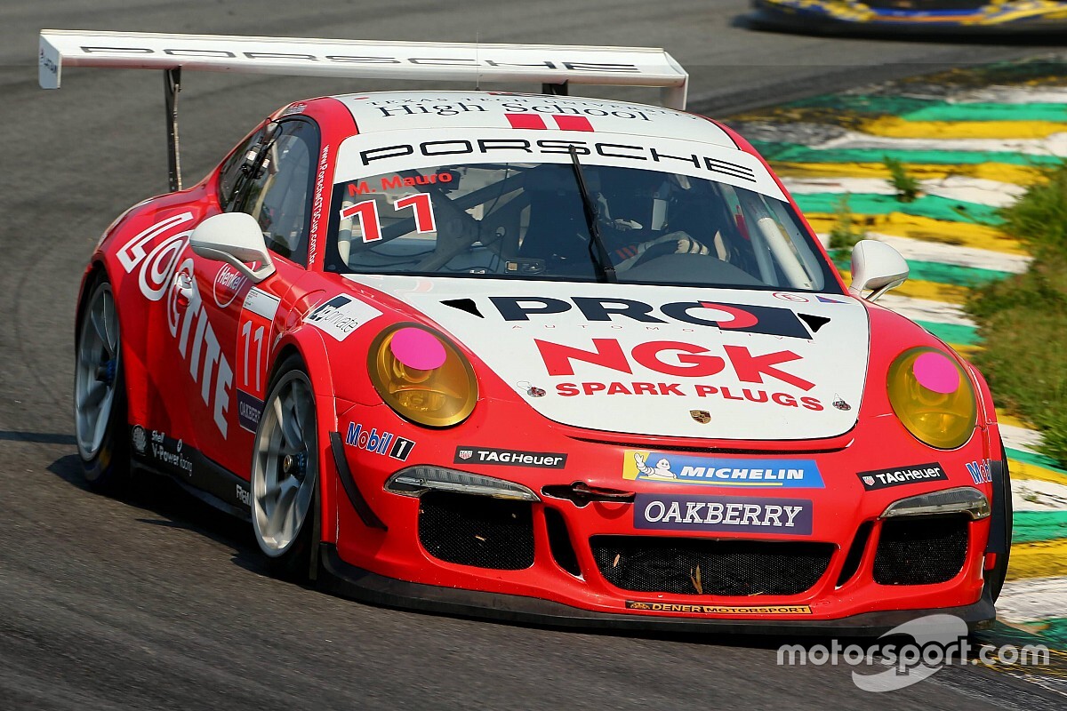 Porsche GT3 Cup: Sob chuva, Marcio Mauro vence primeira na categoria