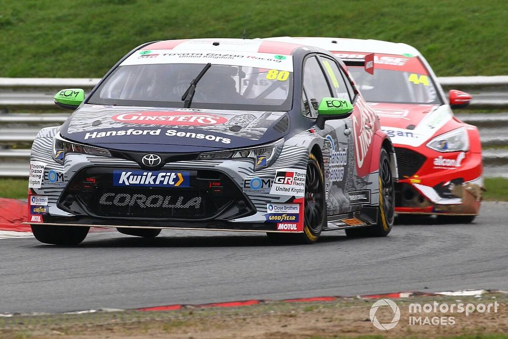 Tom Ingram, Toyota Gazoo Racing UK with Ginsters Toyota Corolla 