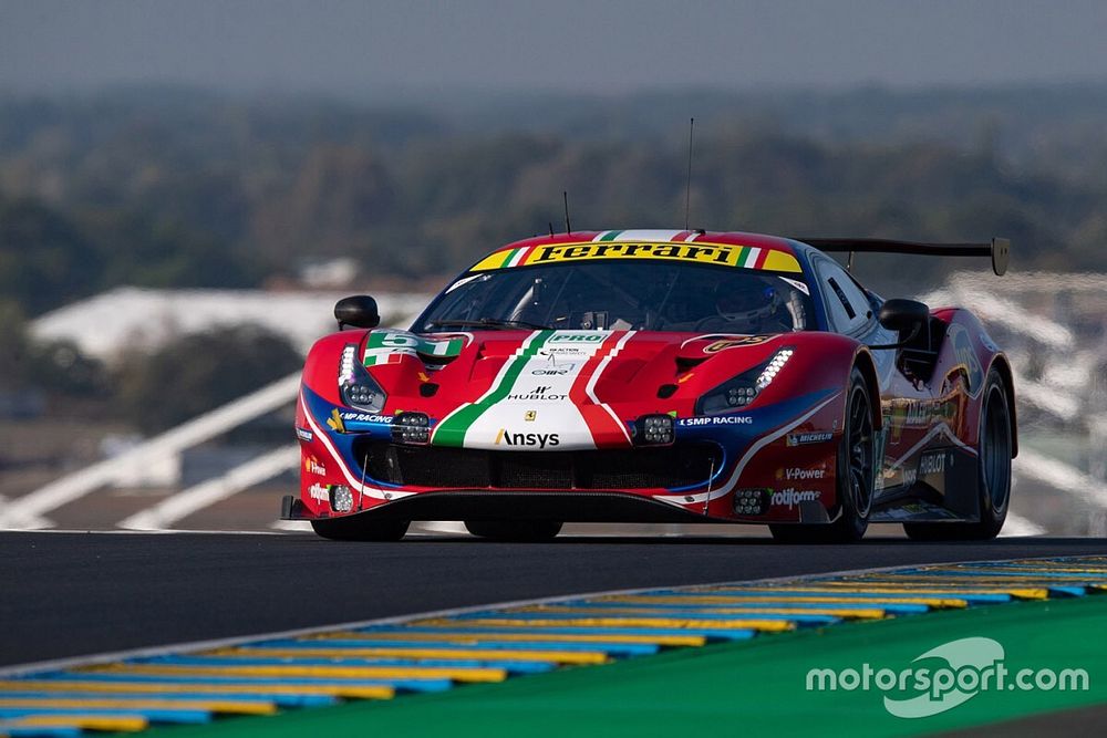 #51 AF Corse Ferrari 488 GTE EVO: Alessandro Pier Guidi, James Calado, Daniel Serra