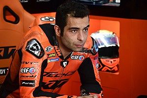 Petrucci a pris un gros coup à la hanche en tombant