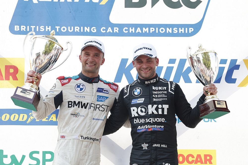BTCC Snetterton: Turkington doubles up ahead of Hill again