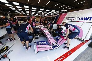 Perez alatt meghibásodott az új Mercedes-motor
