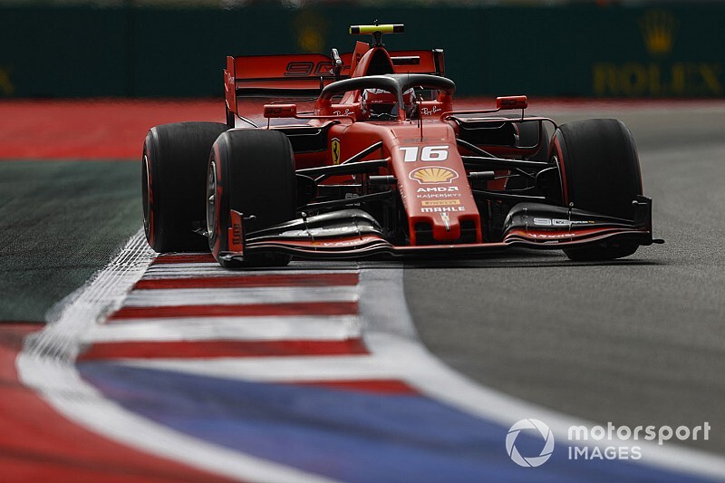 Leclerc bate Vettel no último treino livre para o GP da Rússia de F1