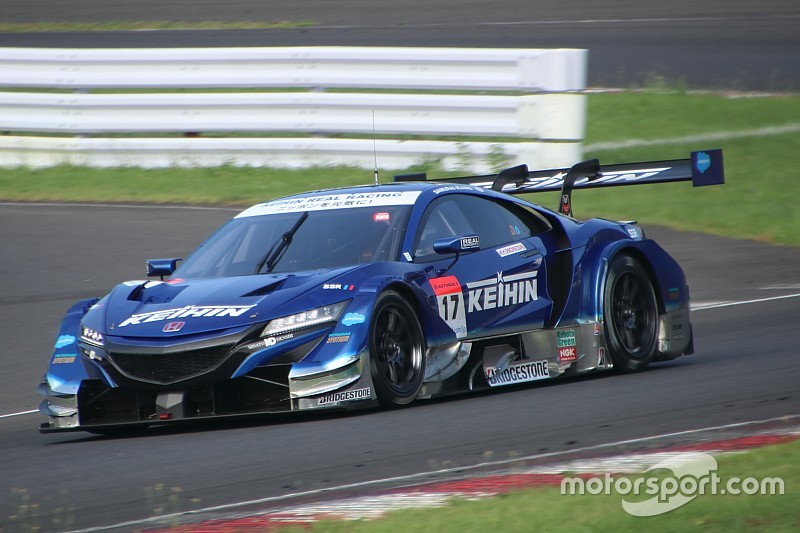 SUGO公式テスト|セッション2も17号車が最速、NSX-GTがトップ4独占