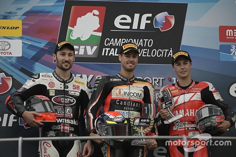 CIV SS600: Stirpe vince Gara 1, poi la pioggia premia Fuligni