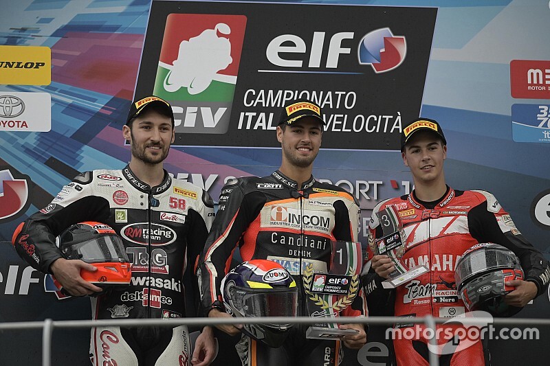 CIV SS600: Stirpe vince Gara 1, poi la pioggia premia Fuligni