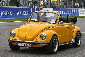 De Fusca a Porsche: veja carros de exibição dos pilotos em Spa