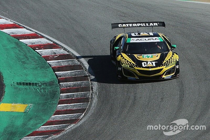 #57 Heinricher Racing w/Meyer Shank Racing Acura NSX GT3, GTD: Katherine Legge, Christina Nielsen