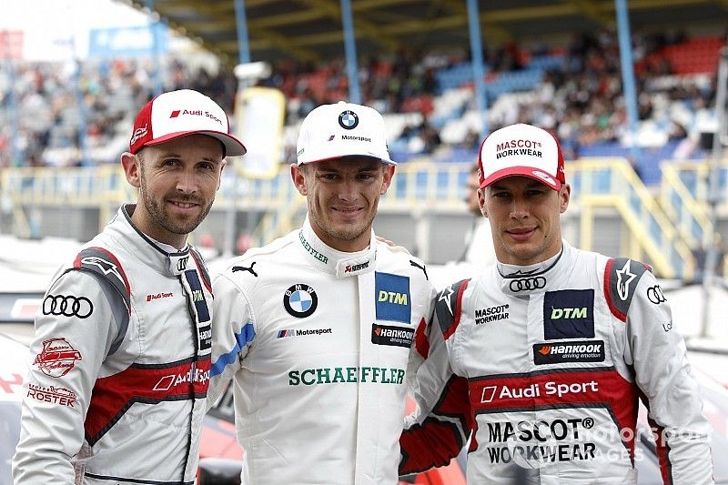 Polesitter Marco Wittmann, 2. René Rast, 3. Loic Duval