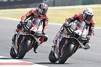 Aprilia marca paquete con un 1-2 en el warm up de Italia