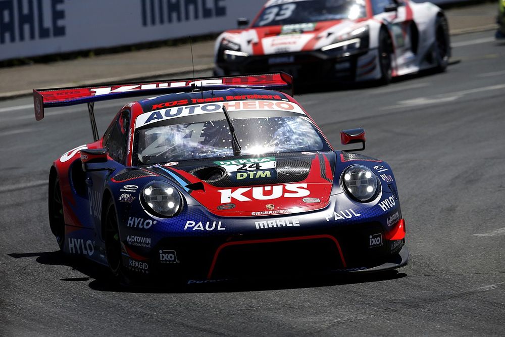 DTM Norisring: Preining scores historic Porsche 1-2 amid incidents